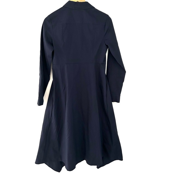 COS Shirt Dress Navy - Picture 3 of 10